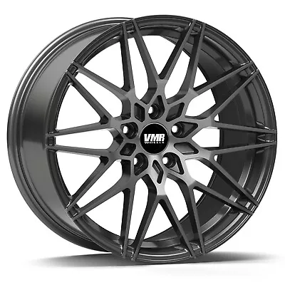 (1) 19  VMR Wheels V801 19x9.5 Et50 +50 Offset 5x120 72.6mm Bore Anthracite • $271.08