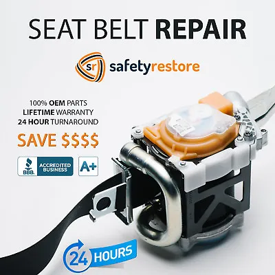 For Mercedes Seat Belt Repair After Accident Pretensioner Rebuild Safety Restore • $87.95