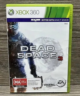 Xbox 360 Dead Space 3 Game PAL 2 Discs EA Sci Fi RPG Microsoft 2013 Kinect • $19.95