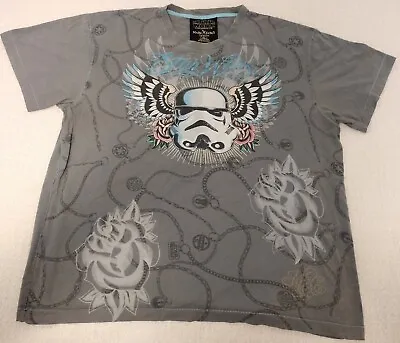 MARC ECKO Cut & Sew Star Wars Stormtrooper - 2008 Graphic AOP T-Shirt Sz 2XL • $24.30