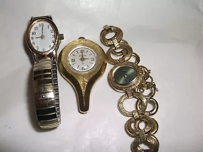 (3) Vintage Ladies Watches; Seiko  Endura  & 1 Battery Operated • $25