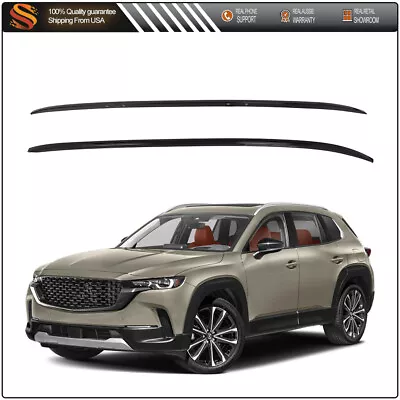 Roof Side Rail For 2016-2023 MAZDA CX-9 Roof Rack Set Luggage Cargo Carrier • $124.80