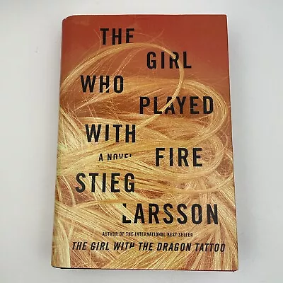 Millennium Series The Girl Who Played With Fire By Stieg Larsson 2009 Hardcover • $5.29