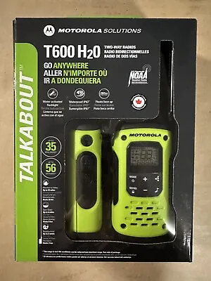 Motorola T600 H2O Talkabout 2 Way Radio (Brand New Factory Sealed) • $90.77