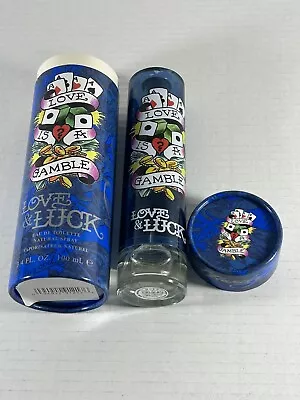 Christian Audigier Ed Hardy Love & Luck 3.4 Oz Men's Eau De Toilette Spray  • $25