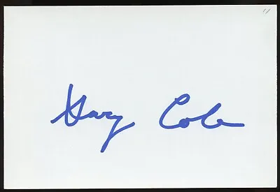 Gary Cole Signed Autograph Auto 4x5 Cut American Actor In Series Midnight Caller • £17.36