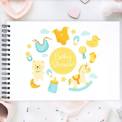 A3/A4/A5 Baby Shower Scrapbook Photo Album Memory Keepsake • £7.99