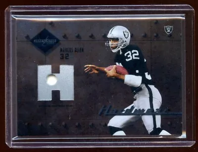 Marcus Allen 2004 Leaf Limited Hame Worn Helmet /100 Hardwear  Rare Legend  Hof • $59.99