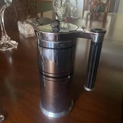Vintage Sunbeam Coffee/Tea Canister Style Server Pitcher Chicago #D-92668 Metal  • $25