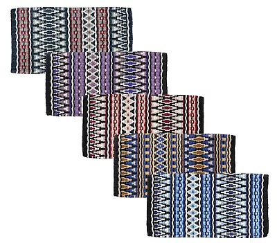$67.90 • Buy Western Wool Saddle Blanket - Sedona 100% Wool - 34  X 36  5 Color Choices