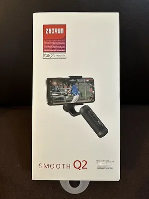 UK Zhiyun Smooth Q2 Gimbal Stabilizer 360° Rotation For Any Smartphones & IPhone • £49.99