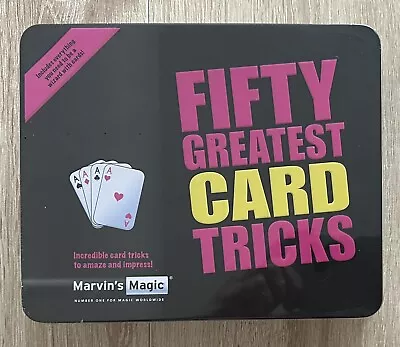 Marvin's Magic Fifty Amazing Magic Tricks Game Brand New Sealed • £12.99
