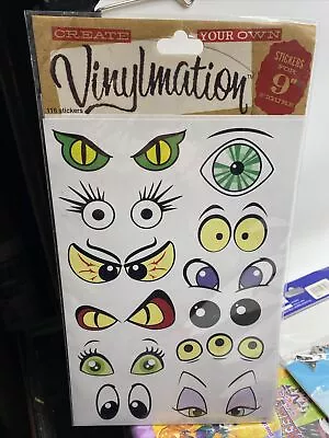 New Package VINYLMATION CREATE YOUR OWN 116 Stickers 9  Figure Disney HTF LB • $5.99