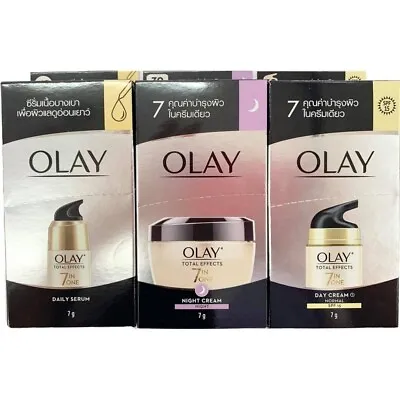 6x OLAY Total Effects 7 In 1 Anti Aging Day Cream /Night Cream /Serum . • $32.99