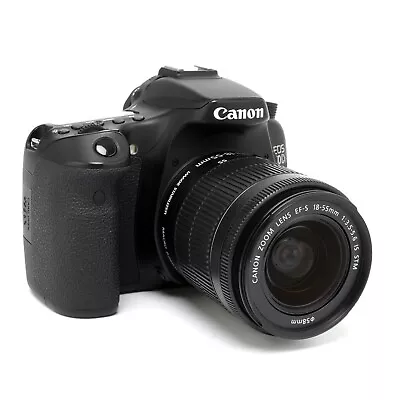 Canon 70D Digital SLR Camera W/18-55mm F/3.5-5.6 STM Lens - Shutter Count ≤7600 • $399