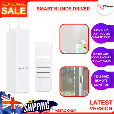 $93.66 • Buy Wifi Smart Chain Roller Blind Shade Shutter Drive Motor Power APP Control Google