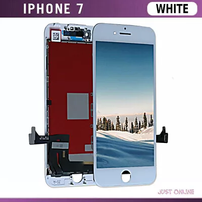 For IPhone 7 White A1778 A1660 A1780 Replacement LCD Screen 3D Touch Display UK • £10.39