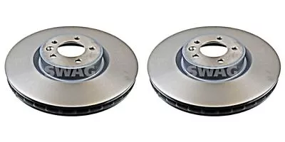 Front Brake Disc X2 Pcs SWAG Fits LAND ROVER Range Rover IV Sport LR016176 • £231