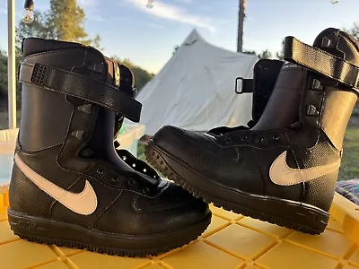 Nike Zoom Force 1  Snowboard Boots Black Men Size 9. • $275