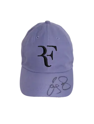 Roger Federer Signed Autograph Rf Uniqlo Tennis Hat Cap Wimbledon Legend Psa Coa • $3065.53