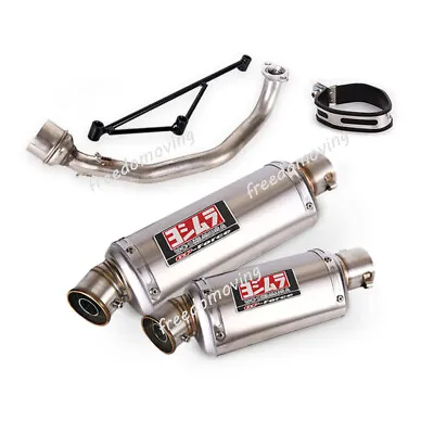 For Yamaha GY6 125CC 150CC Full Exhaust System Front Link Pipe Slip On Muffler • $120.60