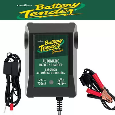 Battery Tender Jr Maintainer Motorcycle Charger 021-0123 12Volt 750mA NEW CA D20 • $38.22