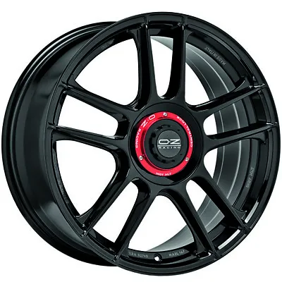 Alloy Wheel Oz Racing Indy Hlt For Audi S4 8x18 5x112 Gloss Black C8s • $638.05