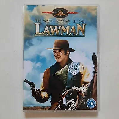 LAWMAN DVD 1970 Burt Lancaster / Robert Ryan Cowboy Western Film - Region 2 • £5.13