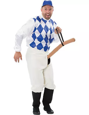 Mens Knob Jockey Fancy Dress Stag Night Funny Rude Naughty Costume • £34.99