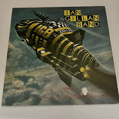 Ian Gillan Band - Clear Air Turbulence Vinyl LP UK 1988 Deep Purple Hard Rock • £9.99