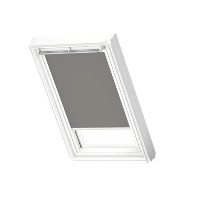 VELUX DML MK08 0705SWL Electric Blackout Blind Grey White Trim 78cm X 140cm • £50