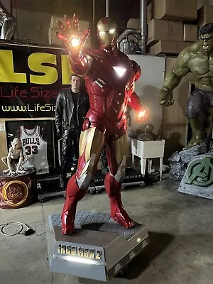 Life Size Ironman 2 Clean Edition 1:1 Full Size Statue With LED Lights • $9995