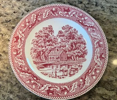 Royal Ironstone Memory Lane 10” Dinner Plate • $6.99