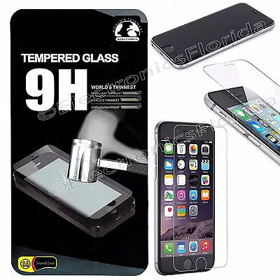 For IPhone 8 Plus 4 5 6 X Tempered Glass Screen Protector (A+ Quality) D6 • $6.81