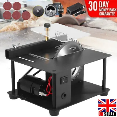 £49.90 • Buy Mini Table Saw Blade DIY Woodworking Bench Tool Cutting Machine Power Saw UK