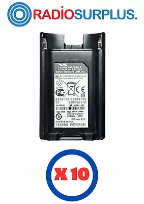 10 X Motorola Original AAJ63X001 Vertex FNB-V129LI-UNI Lithium 3000mAh Battery • $250