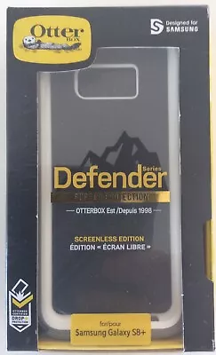 Samsung Galaxy S8+ Otter Box DEFENDER SCREENLESS Series GREY Case Brand New • $40