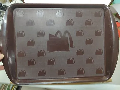  McDonalds Brown Plastic Serving Eating Tray Fast Food Memorabilia Collectible • $18.99