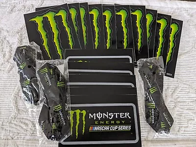 Monster Energy Lot!! 15 Stickers 3 Lanyards . NEW • $11.77
