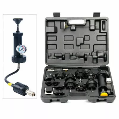 $47.14 • Buy Radiator Coolant System Pressure Leak Tester Tool Detector Checker Vacuum Pump