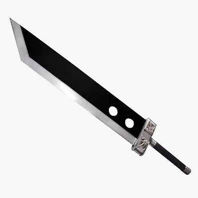 52 Inch Steel Cloud Strife Buster Sword Replica Black Edition From Final Fantasy • $335