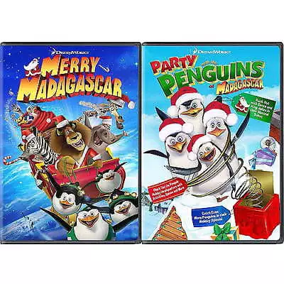 Merry Madagascar / Party With The Penguins 2-Pack New • $13.90