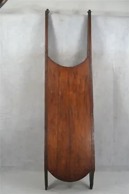 Antique Snow Sled Hand Made Small 39 Steel Runners Natural Original 19th 1800  • $180