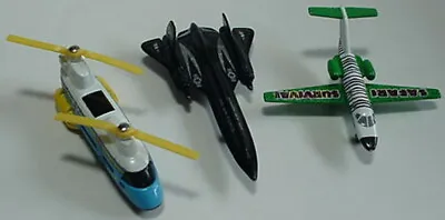 Matchbox SkyBusters SR-71 BlackBird Cessna Citation Transport Helicopter • $20