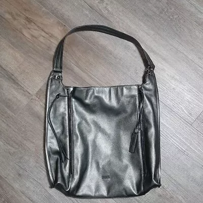 Joe's Jeans Silver Gray Metallic Purse Tote Shoulder Bag • $30