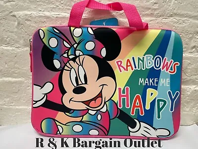 Disney Minnie Mouse IPad / Tablet Laptop Carrying  Case Padded 13” X 10” • $11.86