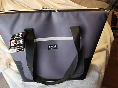 Igloo 28 Can Overland Tote Soft Sided Cooler Gray New W/Tag • $35