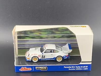 Tarmac Works X Schuco Porsche 911 Turbo S LM GT Suzuka 1000km 1994 #86 1/64 • $16.99