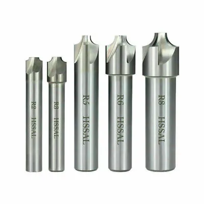 R2-R10 HSS Corner Rounding End Mill Radius Milling Cutter CNC Router Bits 1PC • £11.99