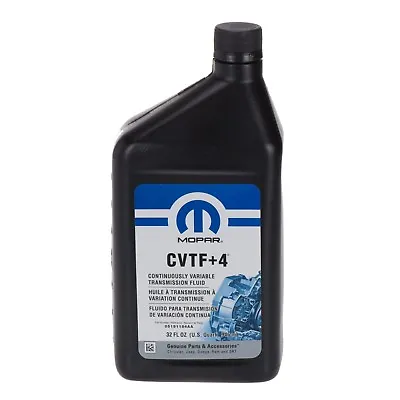 Jeep Dodge Chrysler Ram Cvtf+4 Transmission Fluid 1 Quart Oem New Mopar • $21.08